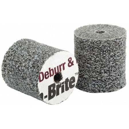 Scotch-Brite Unitized Wheel, 1 in Dia, 1 in W, 3 in Arbor Hole 7100083512