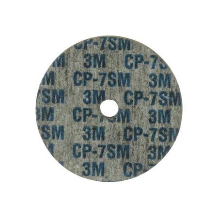 Scotch-Brite Unitized Wheel, 3 in Dia, 1/4 in W, 1/4 in Arbor Hole 7010365638