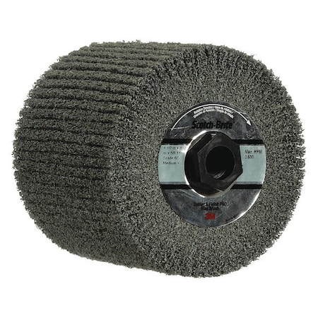 Scotch-Brite Flap Brush, 3-1/2" dia., 3500 RPM 7100159572