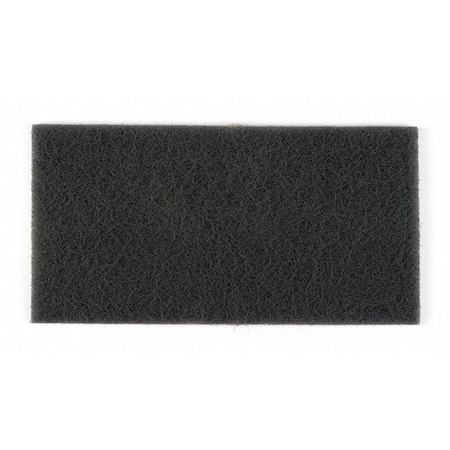 Scotch-Brite Sanding Belt, 4 1/2 in W, 9 in L, Non-Woven, Silicon Carbide, Ultra Fine, MX-HP, Gray 7100042335