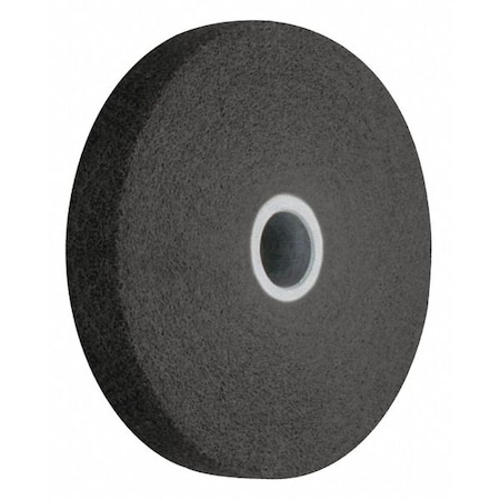 Scotch-Brite Unitized Wheel, 4 in Dia, 1/2 in W, 1/4 in Arbor Hole 7000120678