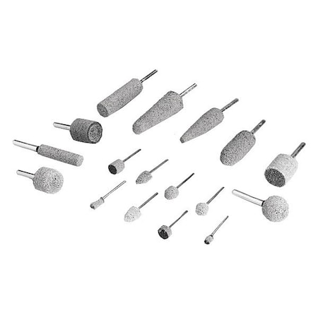 Scotch-Brite Unitized Mounted Point, 1/2" dia., W185 7010310009