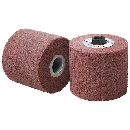 Scotch-Brite Match/Finish Flap Brush, 4 1/2 in Dia 7000121166