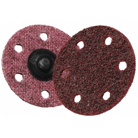 Scotch-Brite Quick Change Disc, Non-Woven, 3" dia. 7100086057