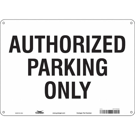 Condor Traffic Sign, 14"W, 10" H, 0.055" Thickness, 477Y46 477Y46