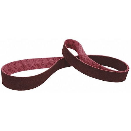 Scotch-Brite Sanding Belt, 9 in W, 60 in L, Non-Woven, Aluminum Oxide, Not Applicable Grit, Medium, SC-BS 7010365289