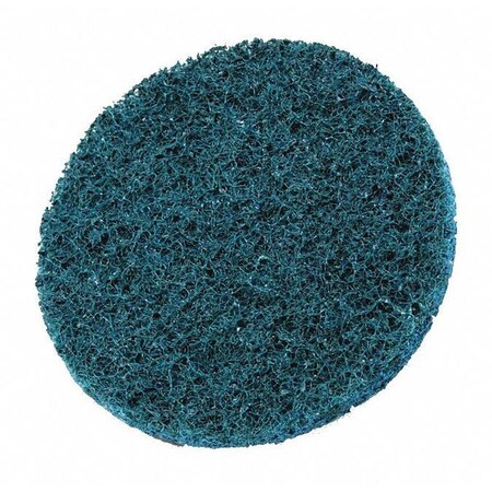 Scotch-Brite Hook-and-Loop Surface Conditioning Disc, 2" Dia, No Hole, Aluminum Oxide, Not Applicable Grit 7000120572