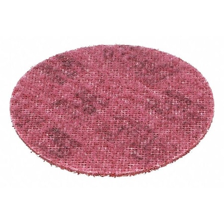 Scotch-Brite Hook-and-Loop Surface Conditioning Disc, 4-1/2" Dia, No Hole, Aluminum Oxide, Not Applicable Grit 7000136523