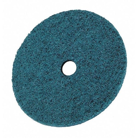 Scotch-Brite Hook-and-Loop Surface Conditioning Disc, 7" Dia, Center Hole, Aluminum Oxide, Not Applicable Grit 7100054378