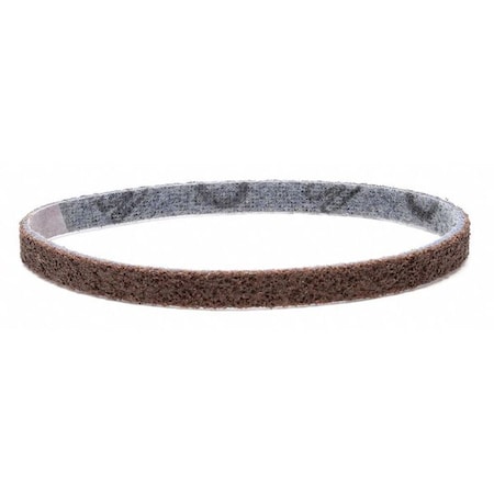 Scotch-Brite Sanding Belt, 1/2 in W, 18 in L, Non-Woven, Aluminum Oxide, Not Applicable Grit, Coarse, SE-BS 7000120820