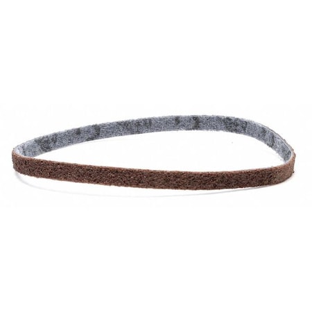 Scotch-Brite Sanding Belt, 1/2 in W, 24 in L, Non-Woven, Aluminum Oxide, Not Applicable Grit, Coarse, SE-BS 7000046006