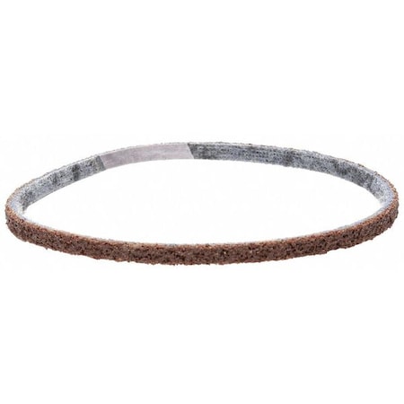 Scotch-Brite Sanding Belt, 1/4 in W, 18 in L, Non-Woven, Aluminum Oxide, Not Applicable Grit, Coarse, SE-BS 7000120885