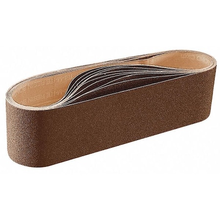 Scotch-Brite Sanding Belt, 1/4 in W, 24 in L, Non-Woven, Aluminum Oxide, Not Applicable Grit, Coarse, SE-BS 7010366192