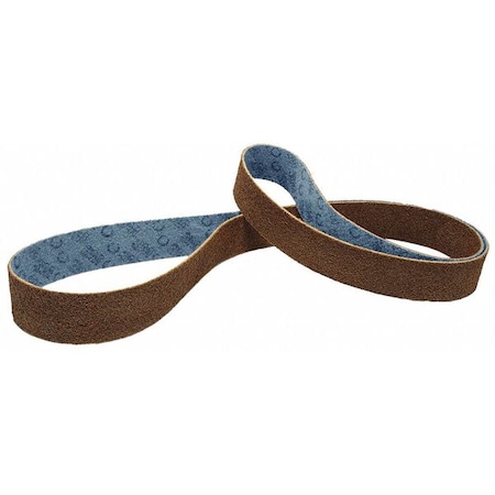 Scotch-Brite Sanding Belt, 2 in W, 72 in L, Non-Woven, Aluminum Oxide, Not Applicable Grit, Coarse, SE-BL, Brown 7010328898