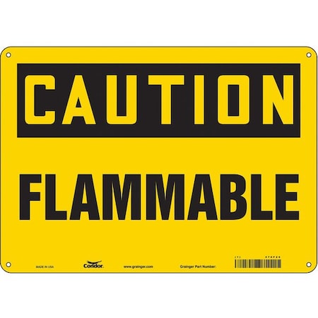 Condor Danger Sign, 10 in H, 14 in W, Horizontal Rectangle, English, 478F26 478F26