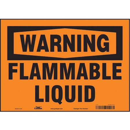 Condor Danger Sign, 10 in H, 14 in W, Vinyl, Horizontal Rectangle, English, 478J73 478J73