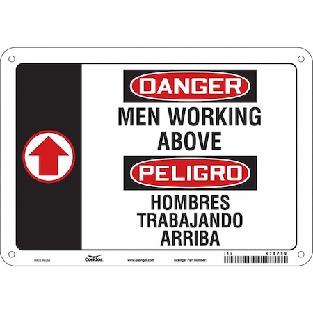 Condor Danger, MEN WORKING ABOVE/HOMBRES TRABAJANDO ARRIBA, 10 in W x 7 in H, Vertical Rectangle, 478P99 478P99