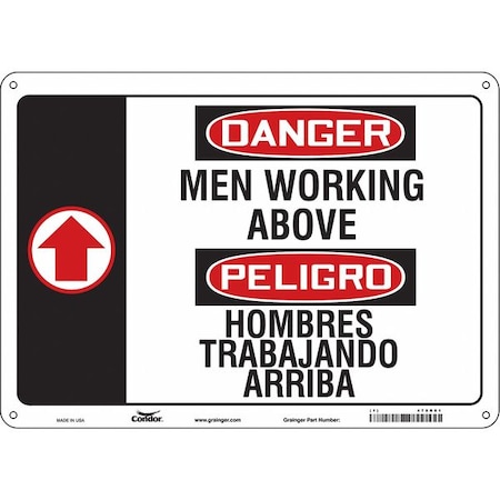 Condor Danger, MEN WORKING ABOVE/HOMBRES TRABAJANDO ARRIBA, 14 in W x 10 in H, Horizontal Rectangle, 478R01 478R01