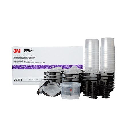 3M Spray Cup System Kit, 6.8 fl oz Capacity 26114