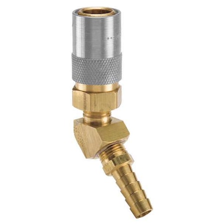 Parker Hydraulic Quick Connect Hose Coupling, Brass Body, Sleeve Lock, Moldmate Series PC328