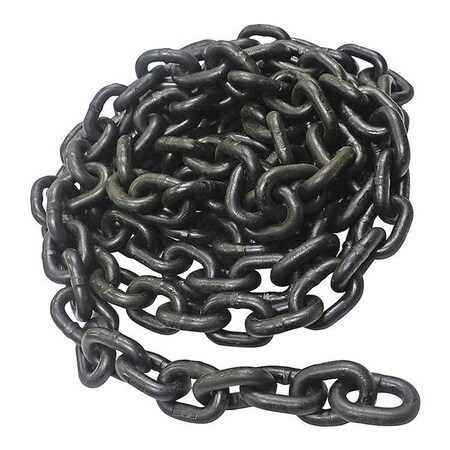Crosby Chain, Alloy Steel, 1/4", 4300 lb, 500 ft. 273710