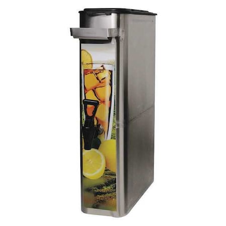 Newco Coffee Tea Dispenser, 3.5 Gallon Narrow NLT35