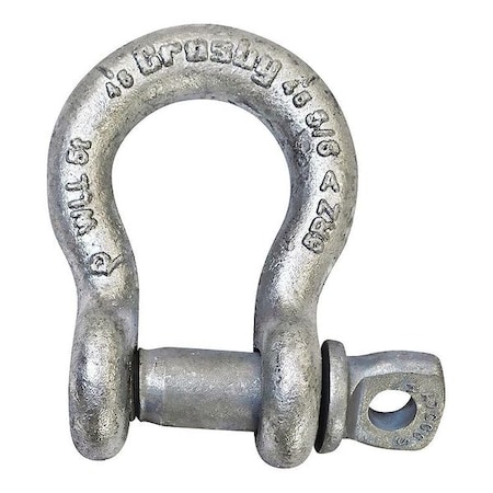 Crosby Shackle, 3/4 in., 14,000 lb., Screw Pin 1017538