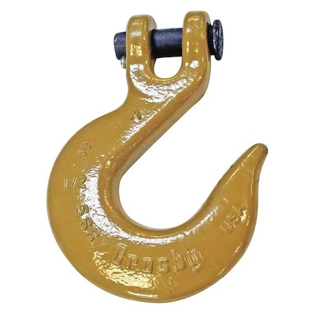 Crosby Clevis Hook, 9000 lb., Gr 70, Alloy Steel 1027604