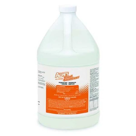 Alpet Disinfectant and Sanitizer, 1 gal. Bottle, Unscented, 4 PK SS10018