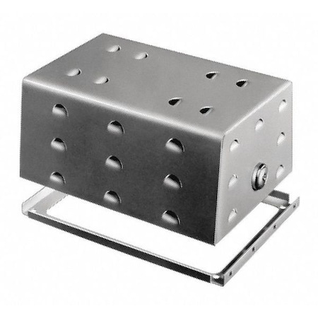 White-Rodgers Universal Thermostat Guard, Metal F29-0222