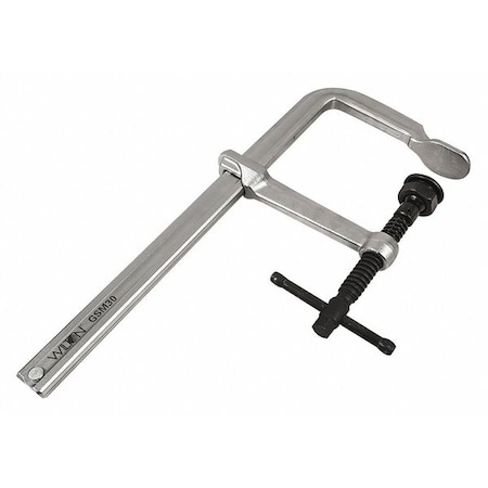 WILTON 12 in F-Clamp Drop Forged Steel Handle and 5 1/2 in Throat Depth GSM30