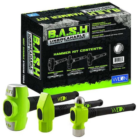 Wilton Hammer Kit, Black Handle, Nonslip Grip 11111