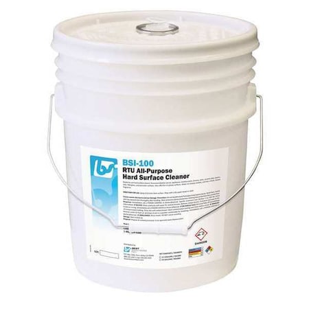 Best Sanitizers All Purpose Cleaner, Pail, 5 gal, Lemon BSI1002
