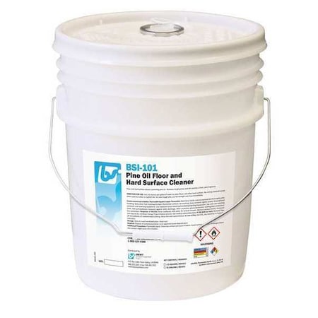 Best Sanitizers Cleaner, Pine Oil, 5 gal., Pail, 44.3 lb. BSI1012