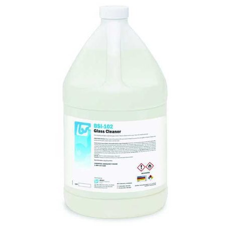 Best Sanitizers Glass Cleaner, Bottle, 1 gal, Mild, 4 PK BSI1021