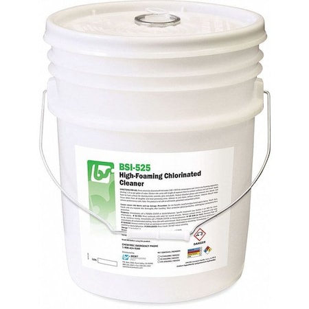Best Sanitizers Chlorinated Cleaner, All-Purpose Cleaner, 5 gal, Unscented BSI5252