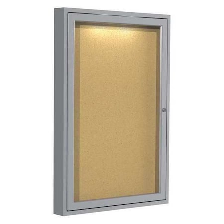 Ghent Message Center 24"H x 36"W, Natural CPA13624K