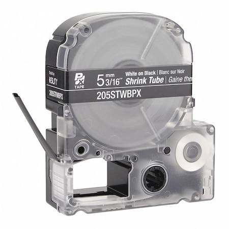 Epson Sleeve Label, Black, Polyolefin, 3/16 in W 205STWBPX