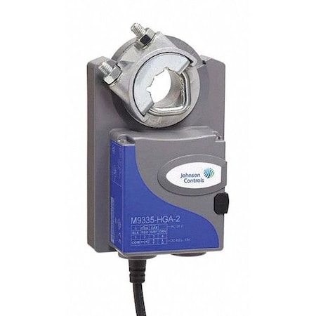 Johnson Controls Damper Actuator, 310 in.-lb. Torque M9335-HGA-2