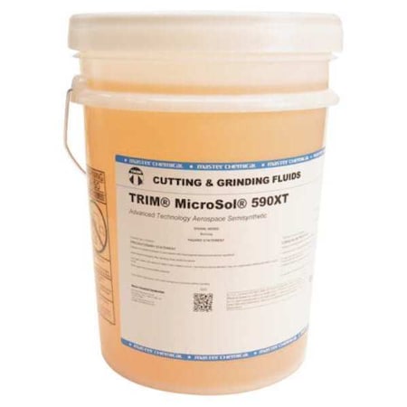 TRIM Semi-Synthetic Cutting Oil, Pail, 5 gal. MS590XT/5