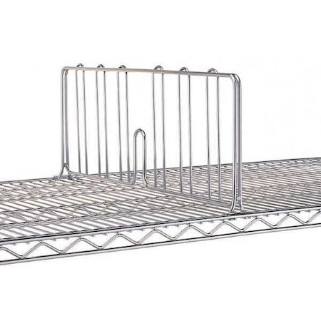 Metro Shelf Divider 36"W x 8"H, Steel DD36C