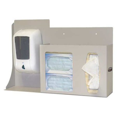 Bowman Dispensers Respiratory Hygiene Station, 5 in. D RS004-0412