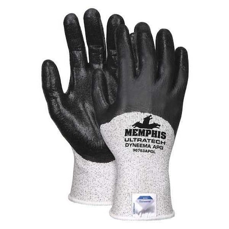 Mcr Safety Cut Resistant Coated Gloves, Cut Level A2 , APG , Rough , XL 12 PK 96763APGXL