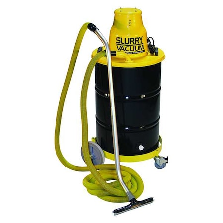 Dustless Technologies Industrial, Slurry Vacuum, Standard, 115 cfm, 6 1/2 hp H0904