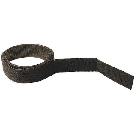 Velcro Brand 1/2 W x 75' L Hook-and-Loop Black One-Wrap Fastener Strap  .500X12K1WP/25