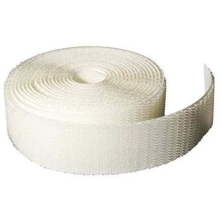 Velcro Brand Reclosable Fastener, No Adhesive, 150 ft, 1 in W, White 199703