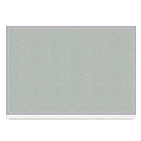 Ghent Vinyl Bulletin Board 144-1/2"W, Silver AV412-193
