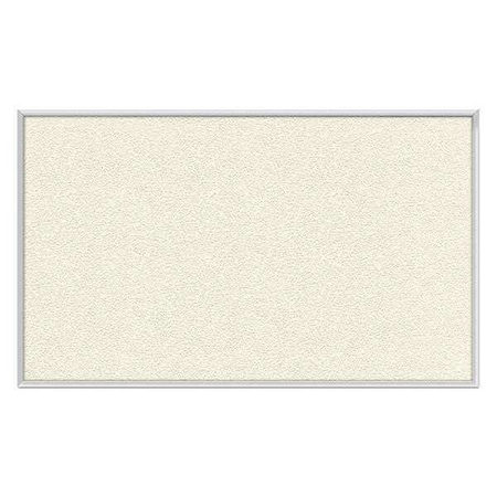 Ghent Vinyl Bulletin Board 36"W x 24"H, Ivory 1623-185