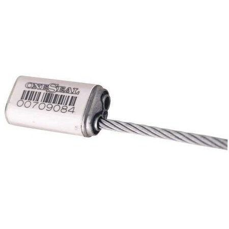 Oneseal Usa Cable Seal, 15 in., White, PK200 PTW3/16X15-WH