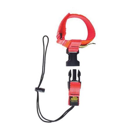Gear Keeper Tool Lanyard, Orange, 5 lb., Hook And Loop TL1-2007